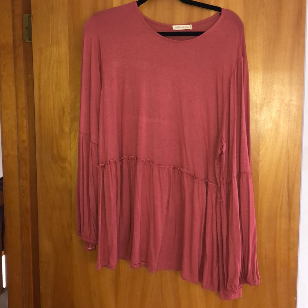 Ruffle blouse